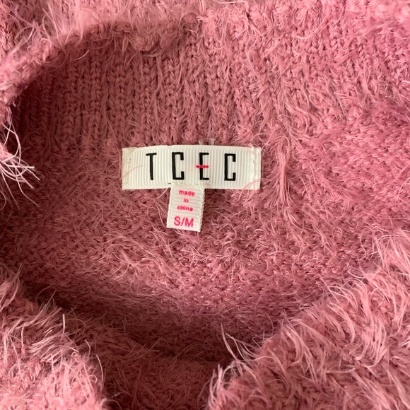 Pink Fuzzy Sweater - Picture 5 of 5